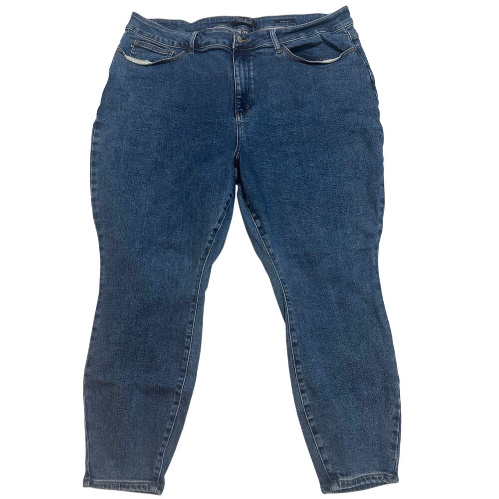 Judy Blue denim Jeans stretch skinny fit, womens size 24W Style JB#88338